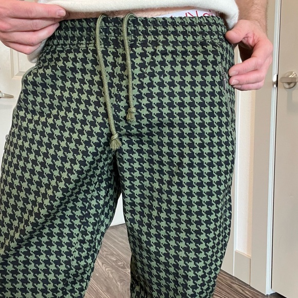 adidas Green and Black Cargo Pants - Picture 6 of 12